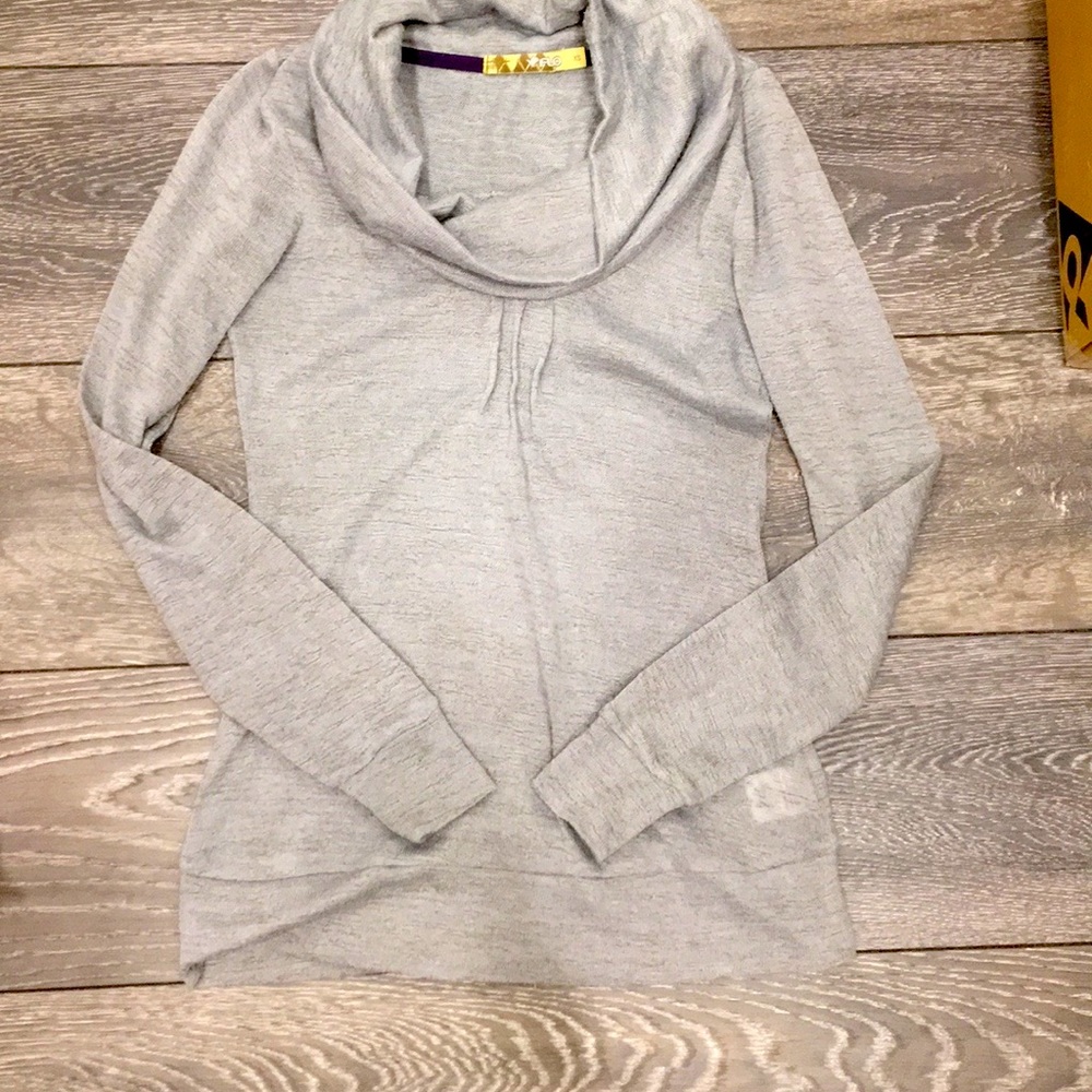 Marbled grey cowlneck Flo XS
